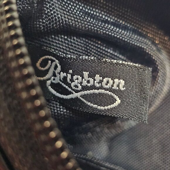 Brighton Black Leather Coin Purse With Exterior Snap Pocket - Picture 3 of 6